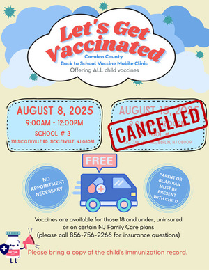 FREE Vaccine Mobile Clinic This Summer!